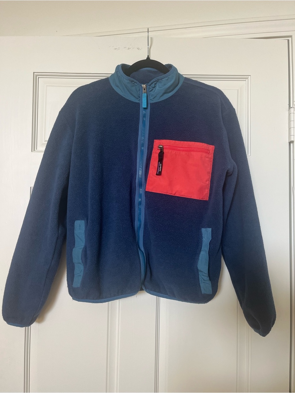 Patagonia Kids Synchilla Fleece Jacket “Tidepool Blue” Size Kids XXL (16-18)